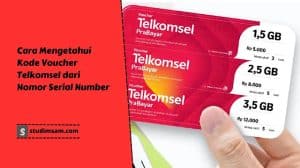 cara mengetahui kode voucher telkomsel dari nomor serial number